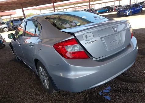 2012 Honda Civic Lx from USA, damaged, VIN 19XFB2F51CE334097